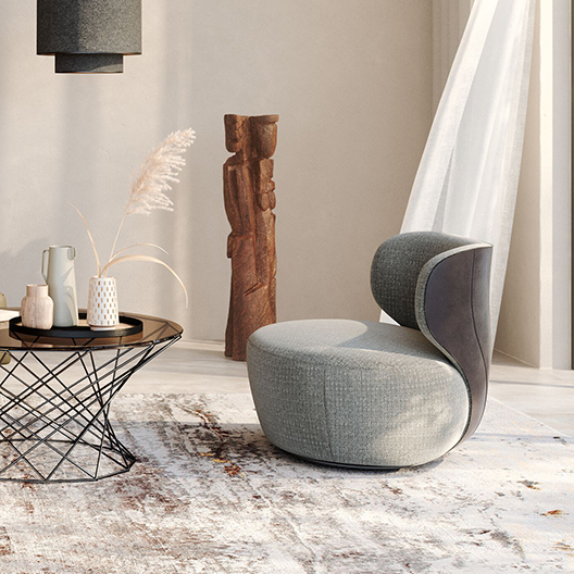 WALTER KNOLL BAO 旋轉扶手椅:圖片 4