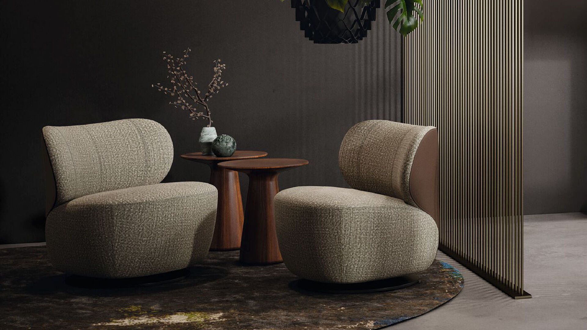 WALTER KNOLL BAO 旋轉扶手椅:圖片 2