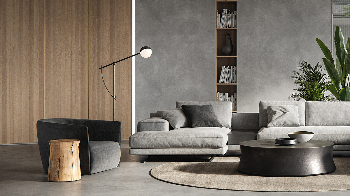 POLIFORM SOORI 金屬圓茶几:圖片 4